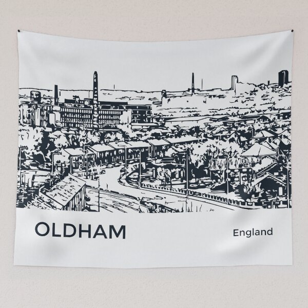 Item preview, Oldham England designed and sold by Lakeric Cityscapes.