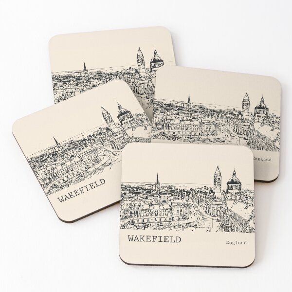 Item preview, Wakefield England designed and sold by Lakeric Cityscapes.