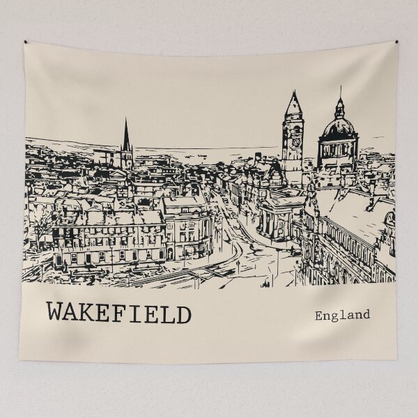 Item preview, Wakefield England designed and sold by Lakeric Cityscapes.