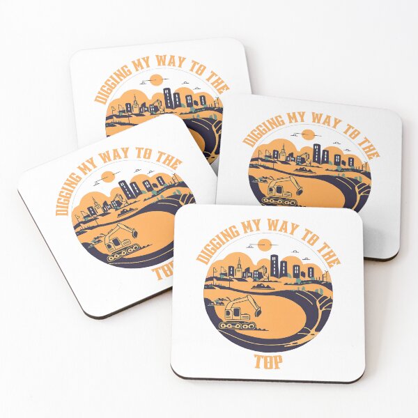 Item preview, Digging My Way To The Top - Excavator Operator Gift Idea designed and sold by siissty.