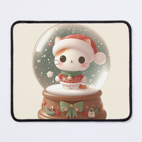 Item preview, The Snow Globe Kittens' Christmas Party designed and sold by nocturnastore.