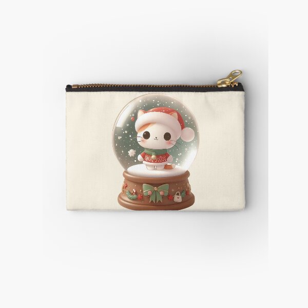 Item preview, The Snow Globe Kittens' Christmas Party designed and sold by nocturnastore.