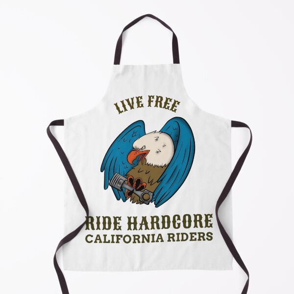 Item preview, LIVE FREE RIDE HARDCORE CALIFORNIA RIDERS T-SHIRT designed and sold by PurifiedART.
