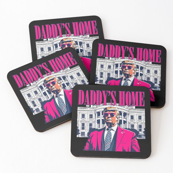 Item preview, Daddy's Home Funny Trump at White House designed and sold by American-Proud.