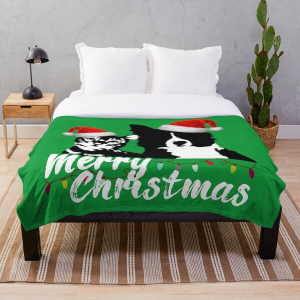 Item preview, Cat and Dog Merry Christmas Santa Claus Hat designed and sold by Dmetalx Art Apparel.