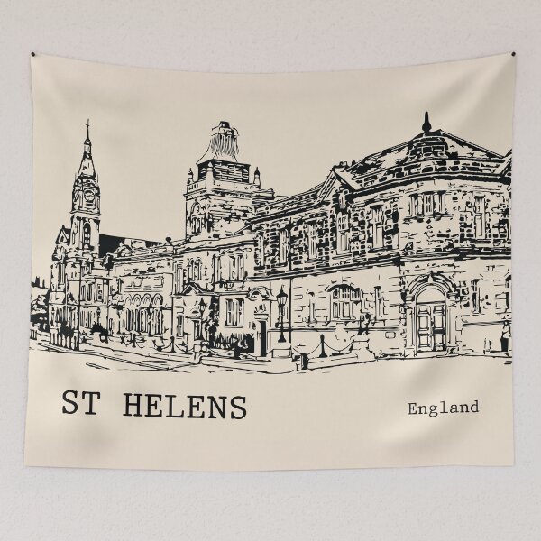 Item preview, St Helens England designed and sold by Lakeric Cityscapes.