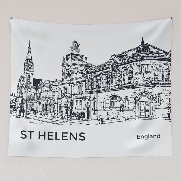 Item preview, St Helens England designed and sold by Lakeric Cityscapes.