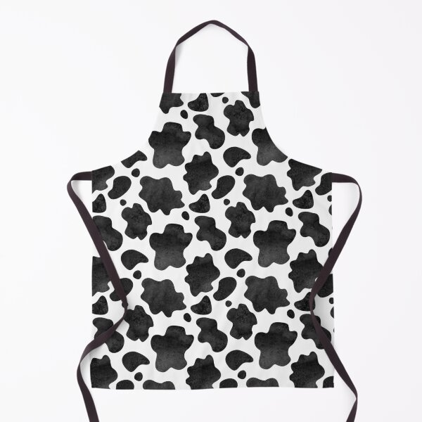 Item preview, Black and White Cow Spots Pattern designed and sold by ChaosDesigns876.