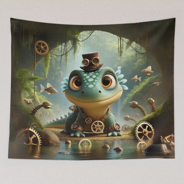 Item preview, Steampunk Hovasaurus designed and sold by Sillytoe.
