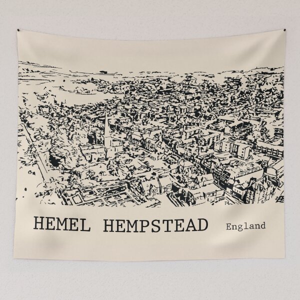 Item preview, Hemel Hempstead England designed and sold by Lakeric Cityscapes.