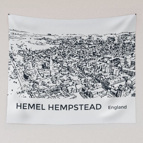 Item preview, Hemel Hempstead England designed and sold by Lakeric Cityscapes.