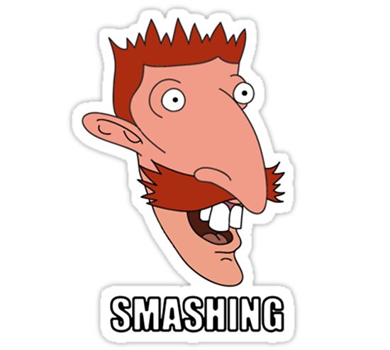 Smashing Nigel Thornberry Posters By Colin Goodneighbour Redbubble