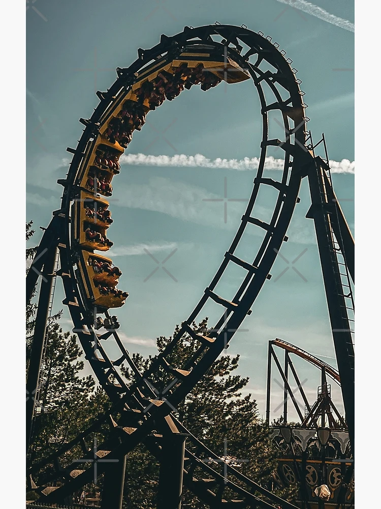 Thumbnail 3 of 3, Poster, Straight Through the Loop designed and sold by RollingRC.