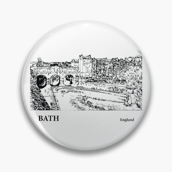 Item preview, Bath English designed and sold by Lakeric Cityscapes.