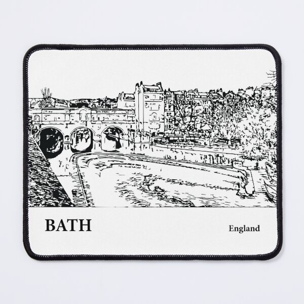 Item preview, Bath English designed and sold by Lakeric Cityscapes.