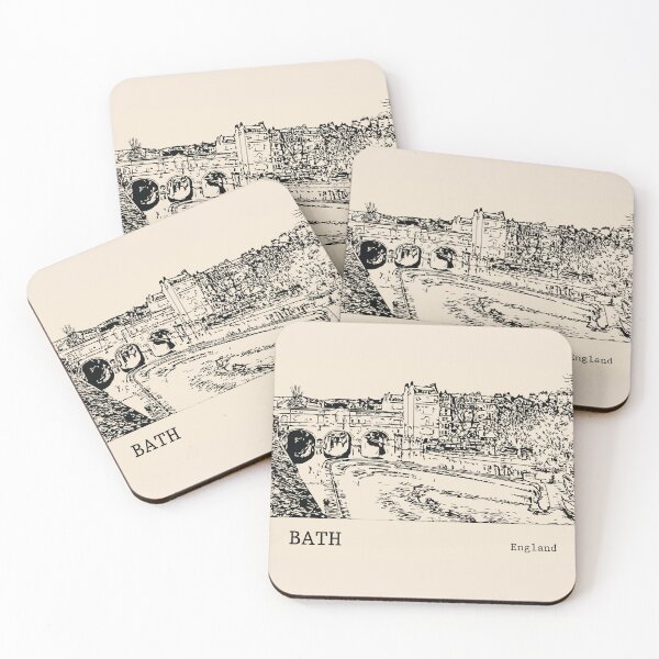 Item preview, Bath English designed and sold by Lakeric Cityscapes.