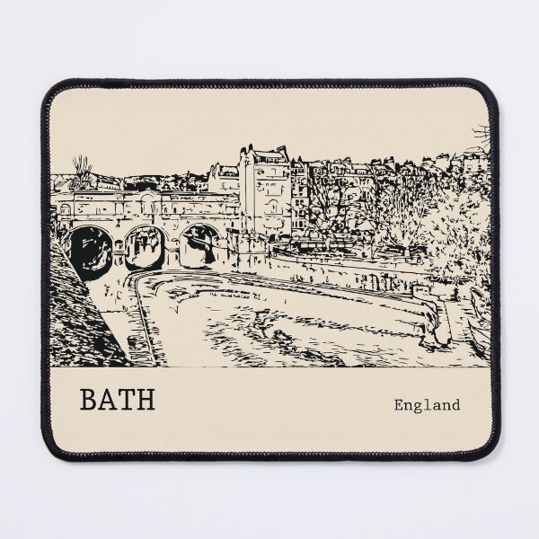 Item preview, Bath English designed and sold by Lakeric Cityscapes.
