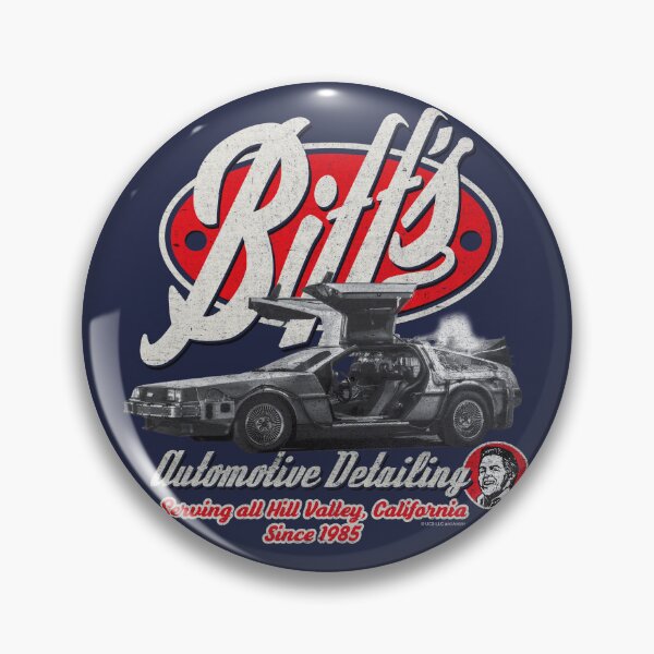 Item preview, Biff's Automotive Detail Back to the Future Worn Out (© UCS LLC and Amblin) designed and sold by Alema Art.