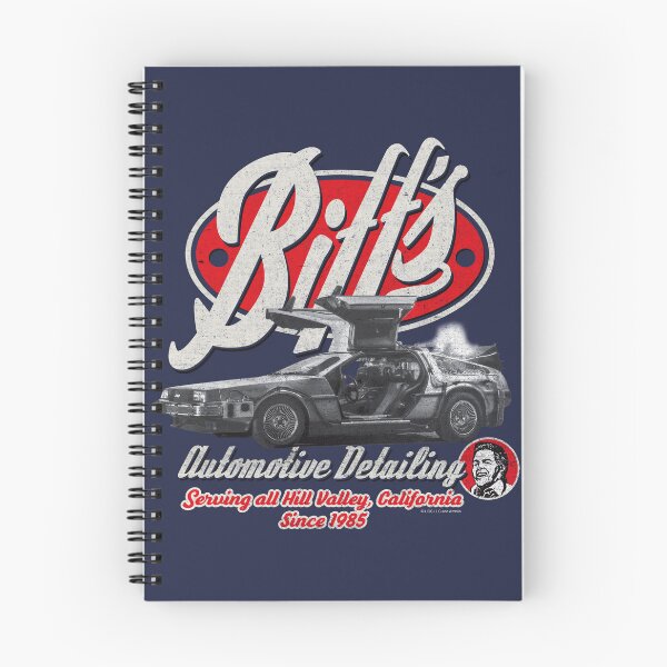 Item preview, Biff's Automotive Detail Back to the Future Worn Out (© UCS LLC and Amblin) designed and sold by Alema Art.