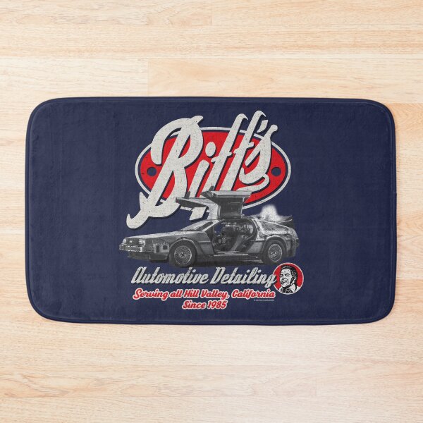 Item preview, Biff's Automotive Detail Back to the Future Worn Out (© UCS LLC and Amblin) designed and sold by Alema Art.