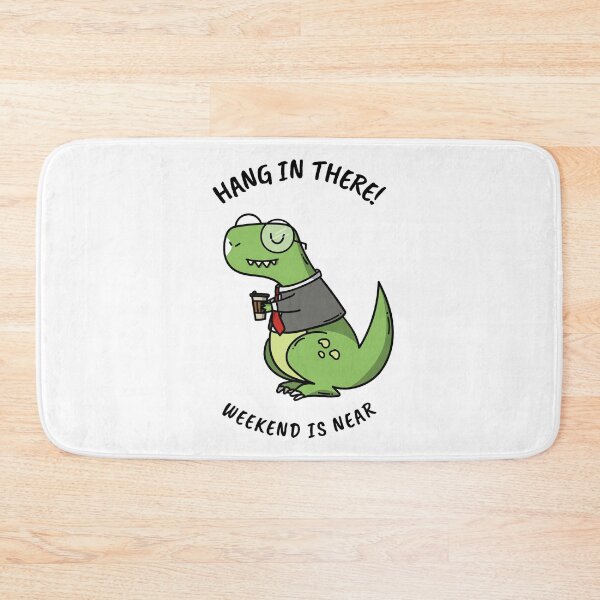 Item preview, HANG IN THERE! WEEKEND IS NEAR T-SHIRT designed and sold by PurifiedART.