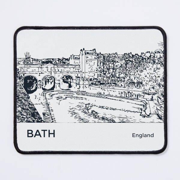 Item preview, Bath English designed and sold by Lakeric Cityscapes.