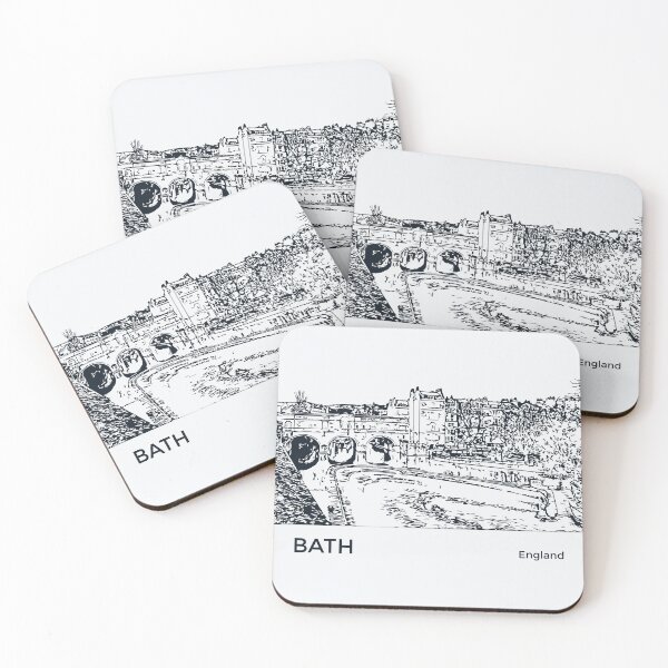 Item preview, Bath English designed and sold by Lakeric Cityscapes.