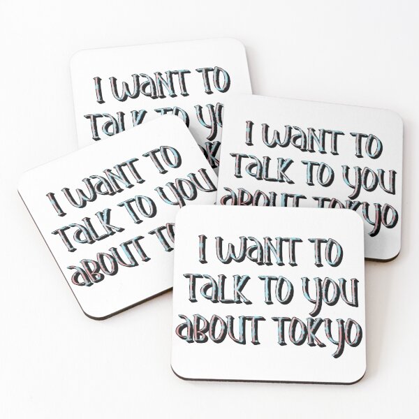 Item preview, I Want to Talk to You About Tokyo – Japan Travel & City Discussion Design – Culture Enthusiast Gift designed and sold by sednalafandy79.