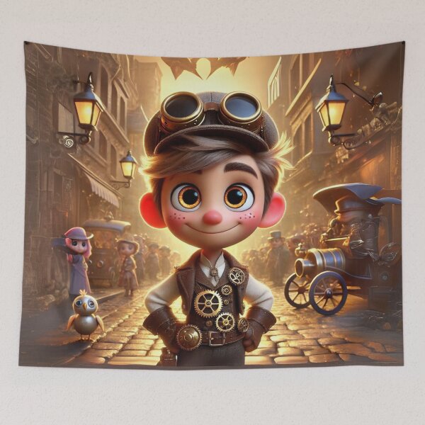 Item preview, Steampunk Boy designed and sold by Sillytoe.