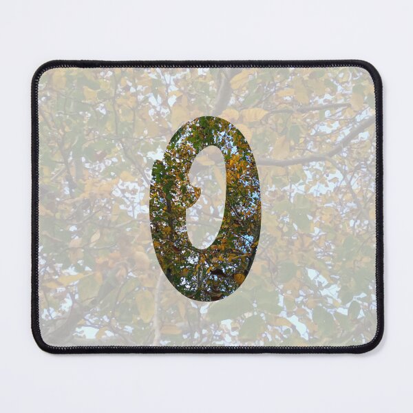 Item preview, Bold Letter ' O ' - Autumn Walnut Tree Design :) designed and sold by Myriel-Myriel.
