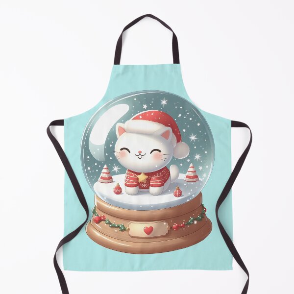Item preview, The Snow Globe Kitten's Christmas Dream designed and sold by nocturnastore.