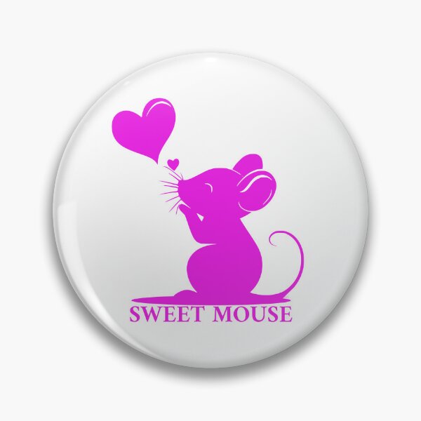 Item preview, sweet mouse with hearts "SWEET MOUSE" designed and sold by GabbyKI261.
