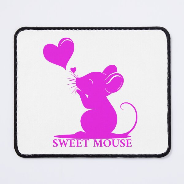 Item preview, sweet mouse with hearts "SWEET MOUSE" designed and sold by GabbyKI261.