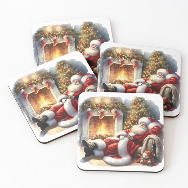 Item preview, Resting Santa designed and sold by AmazingArtMandi.