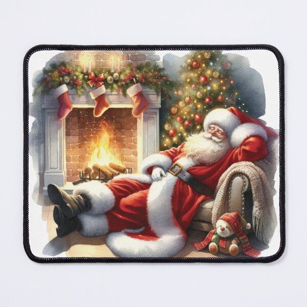 Item preview, Resting Santa designed and sold by AmazingArtMandi.