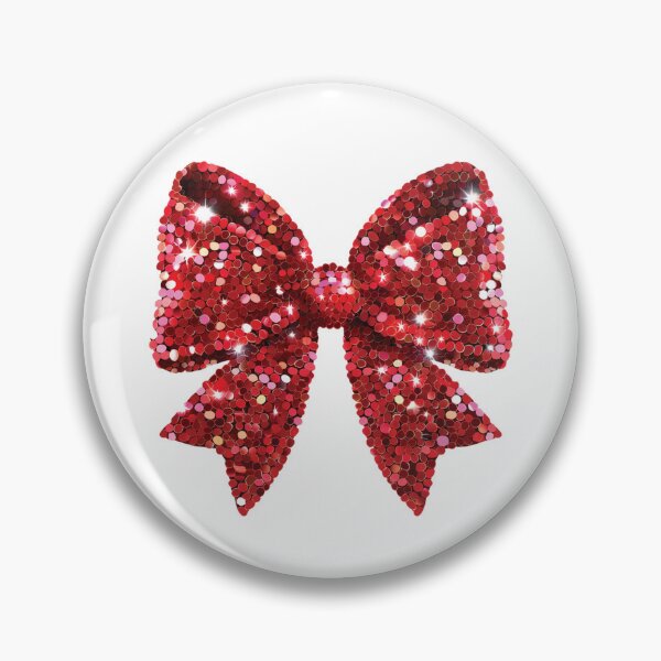 Item preview, Glitter Coquette Christmas Bow designed and sold by kjanedesigns.