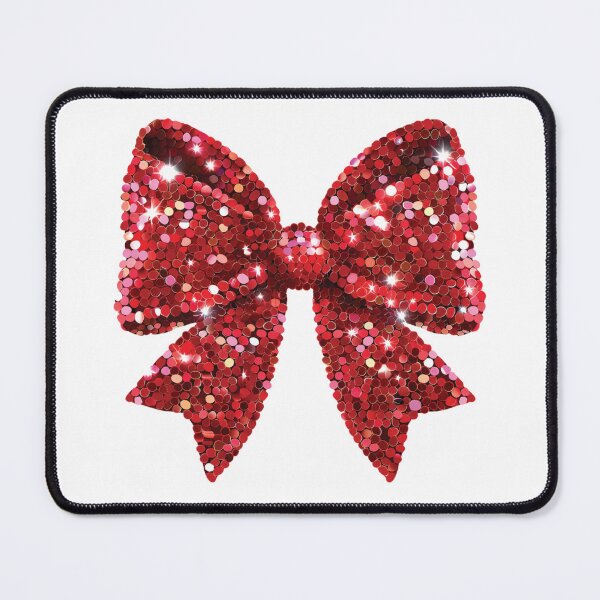 Item preview, Glitter Coquette Christmas Bow designed and sold by kjanedesigns.