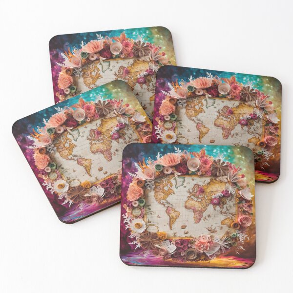 Item preview, Flowers of the World designed and sold by PixelAndBrush.