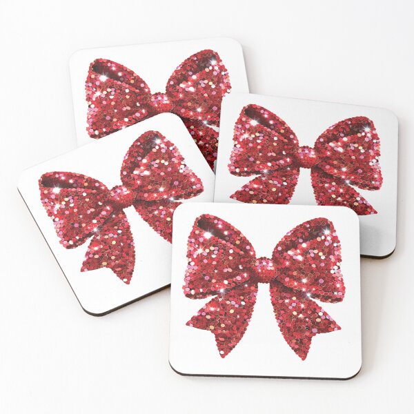 Item preview, Glitter Coquette Christmas Bow designed and sold by kjanedesigns.