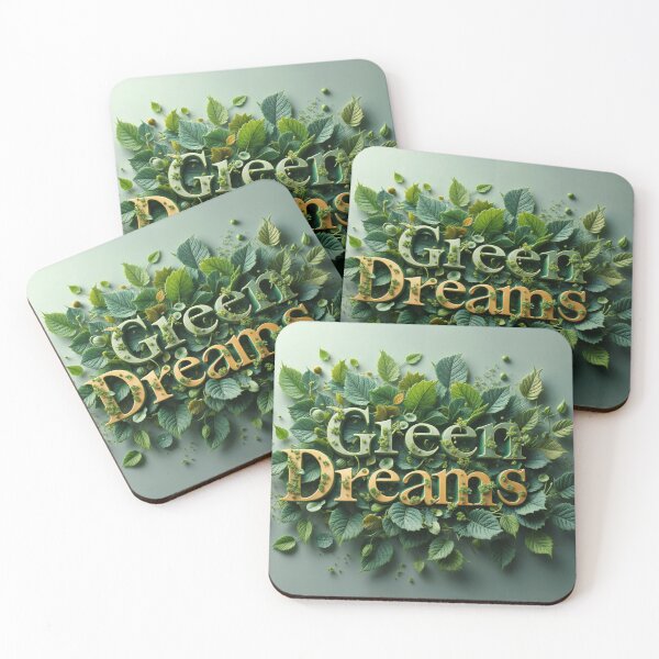 Item preview, eco concept green text design  designed and sold by Creative88Art.