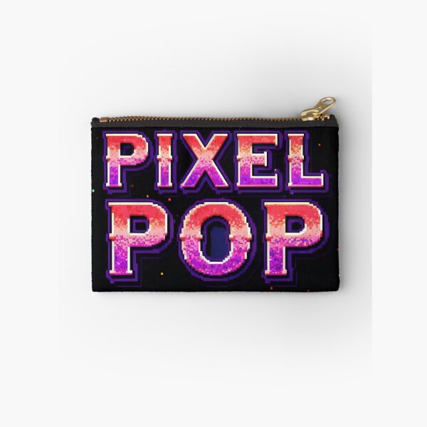 Item preview, retro pixel poster with text designed and sold by Creative88Art.