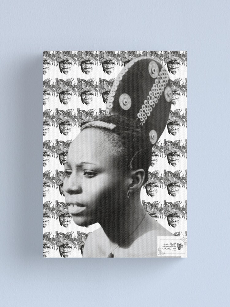 Thumbnail 1 of 3, Canvas Print, Siphiwe Ngwenya’s A Cousin Sister I Never Had designed and sold by Maboneng.