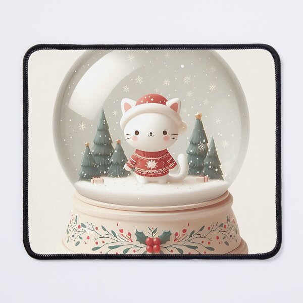 Item preview, The Snow Globe Kitten's Journey to Find Santa designed and sold by nocturnastore.
