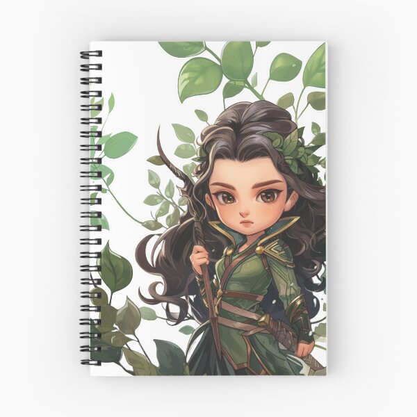 Item preview, Chibi Elven Druid in Forest Armor designed and sold by NordWulf.