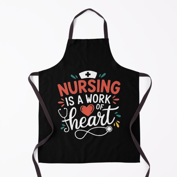 Item preview, Nursing is a Work of Heart - Inspirational Nurse Quote Art designed and sold by love3617.