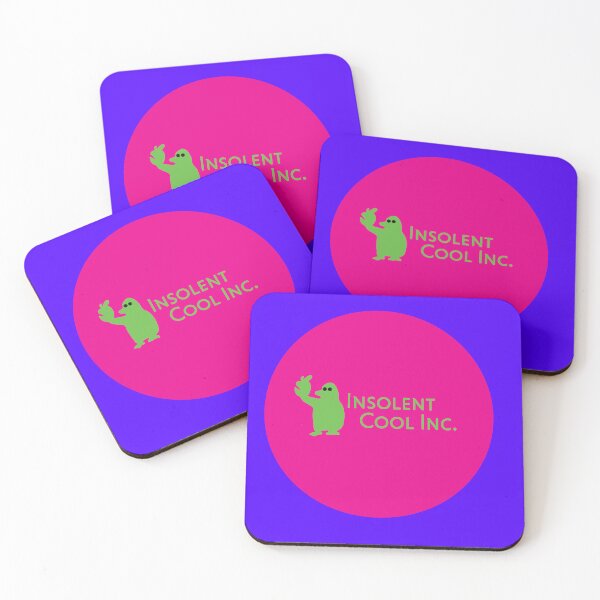 Item preview, ICI Text Logo on Hot Pink designed and sold by InsolentCool.