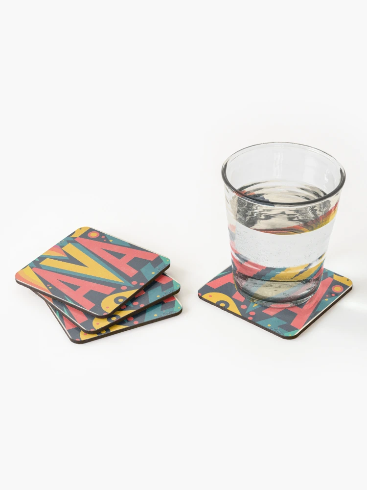 Thumbnail 2 of 5, Coasters (Set of 4), Ava designed and sold by solveigsmake.