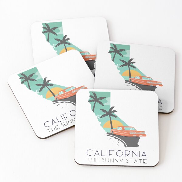 Item preview, CALIFORNIA THE SUNNY STATE T-SHIRT designed and sold by PurifiedART.