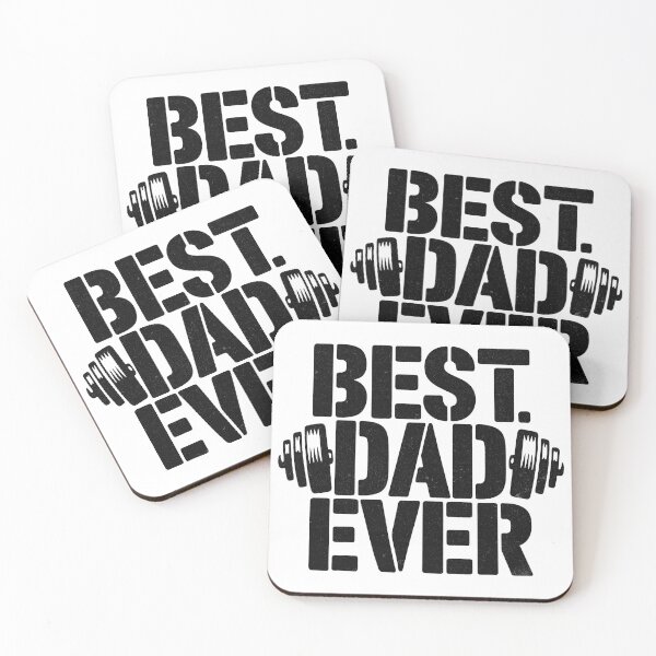 Item preview, Best Dad Ever Weightlifting: Fitness Dad Gift designed and sold by MonkiFlipp.