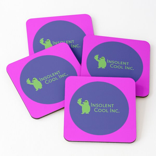 Item preview, ICI Text Logo on Blue designed and sold by InsolentCool.